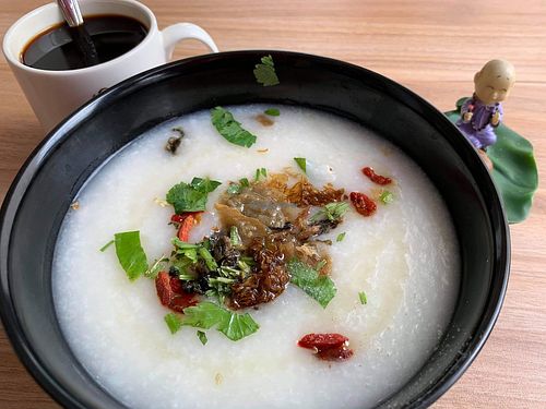 Porridge. Photo by Mr Henry Lau aka Mr Purple at Belle Palata LLP in Central Singapore