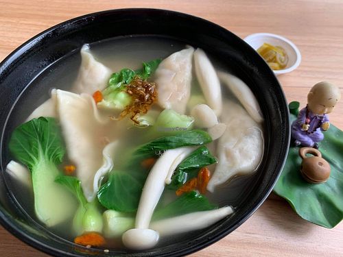 Dumplings soup. Photo by Mr Henry Lau aka Mr Purple at Belle Palata LLP in Central Singapore