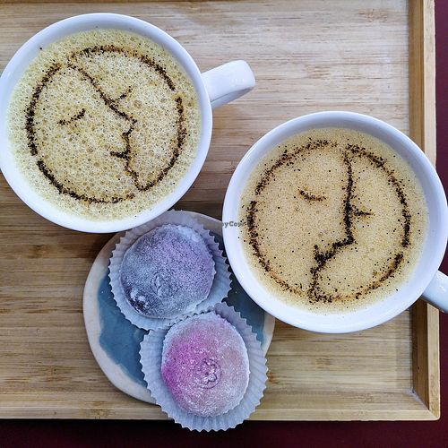 Moon Latte + Mochis at La Maison du Mochi - Turenne in Paris