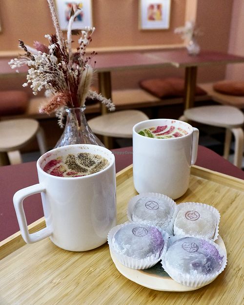 Hojichaccino + Mochis at La Maison du Mochi - Turenne in Paris