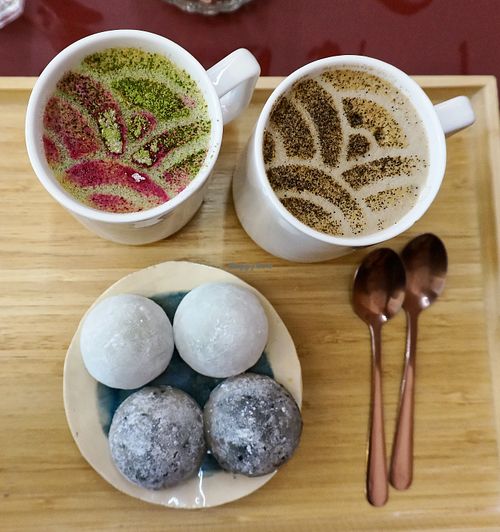 Ice-cream mochis + Hot drinks at La Maison du Mochi - Turenne in Paris