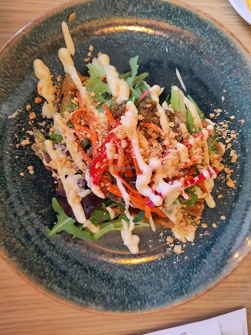 Mushroom tartare at WannaWaffle in Zwolle