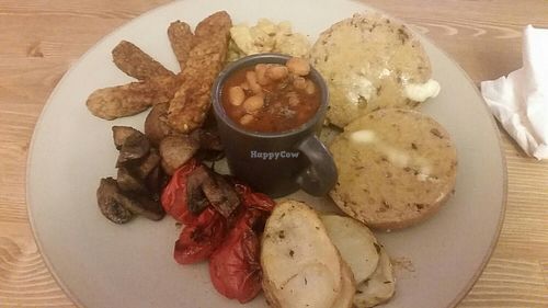 Full breakfast. at Mother Nature in Cardiff