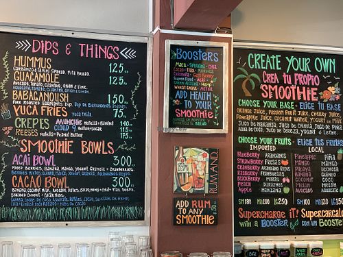 ... at Fresh Fresh in Sosua