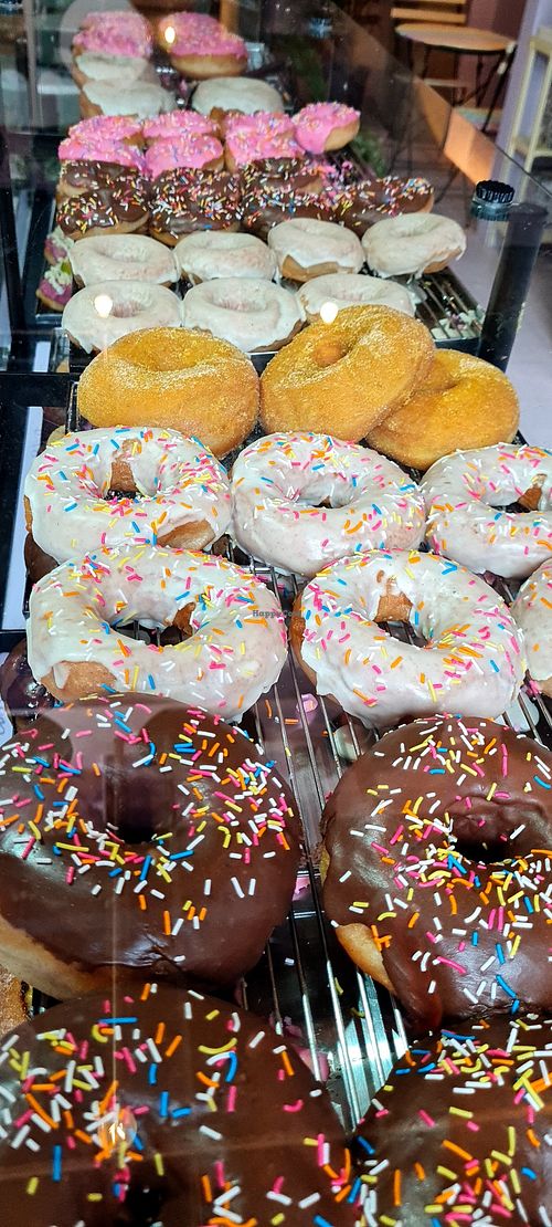 Huge Donuts #Veganuary at Grumpy & Runt in Western Cape