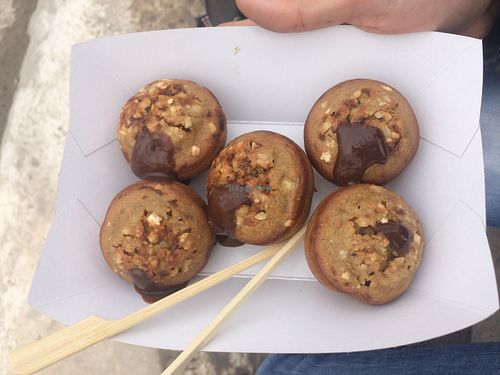 Waffle balls chocolat-praline at Bubble Z in Montpellier