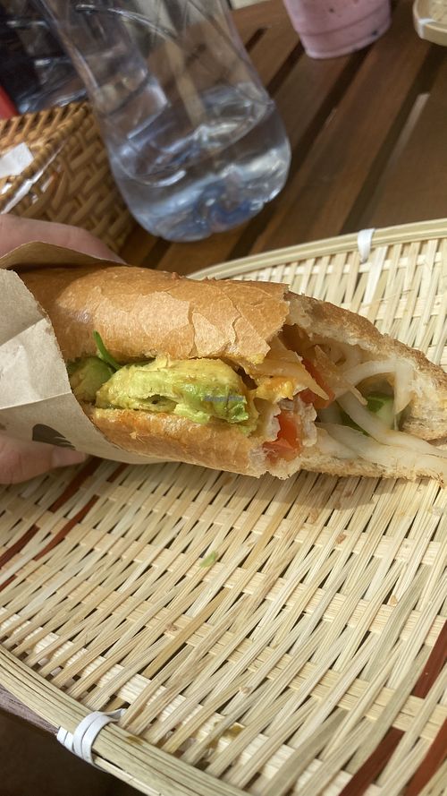 Vegan Banh mi  at Like Coffee - BanhMi in Ho Chi Minh City