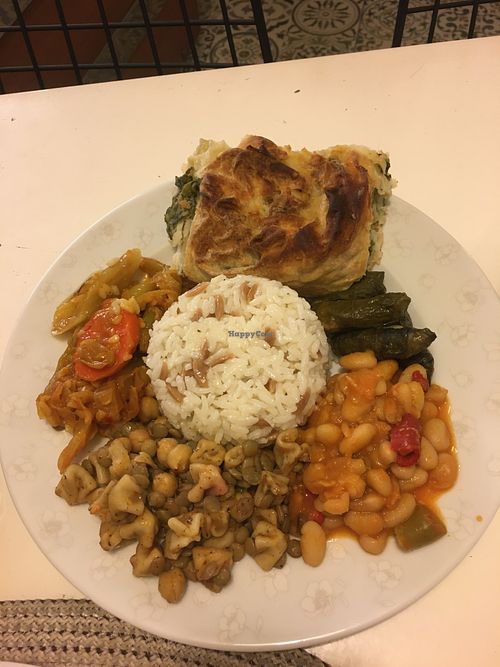 Mixed plate  at Hanimeli in Istanbul