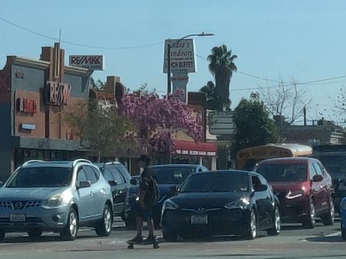 From the street at India's Tandoori in Hawthorne