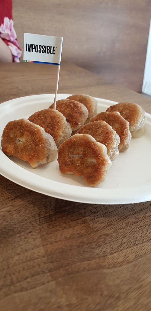 Impossible dumplings at The Dumpling Shop in New York City