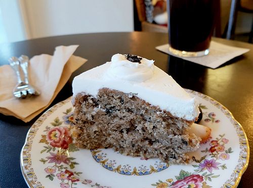 Earl Grey Cake #Veganuary at Ma Pause in Seoul