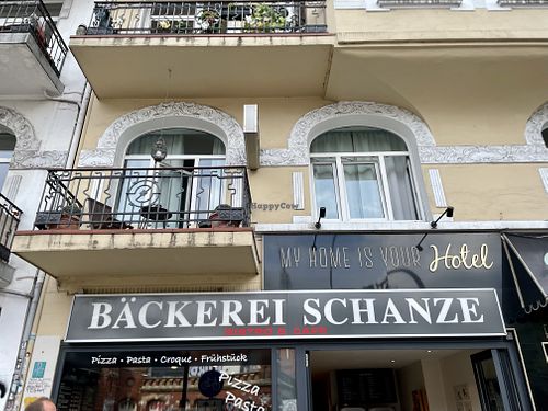 outside at Bäckerei Schanze in Hamburg