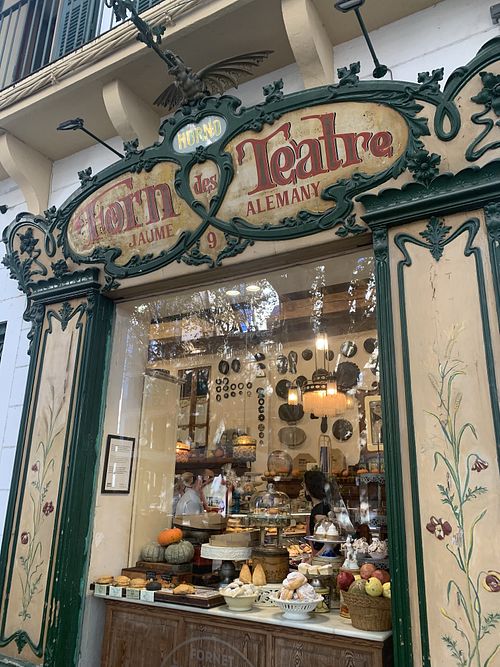 window  at Fornet de la Soca in Mallorca