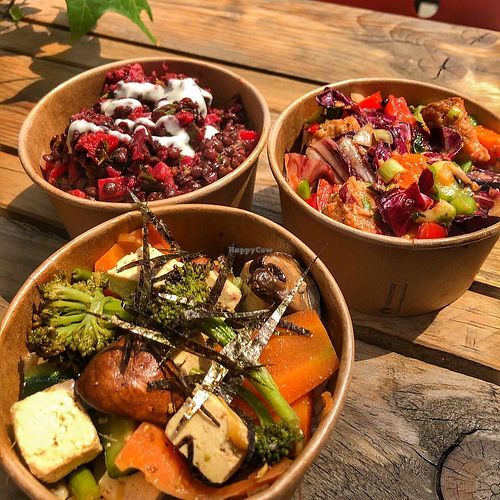 buddha bowls at SaporiBio in Lugano