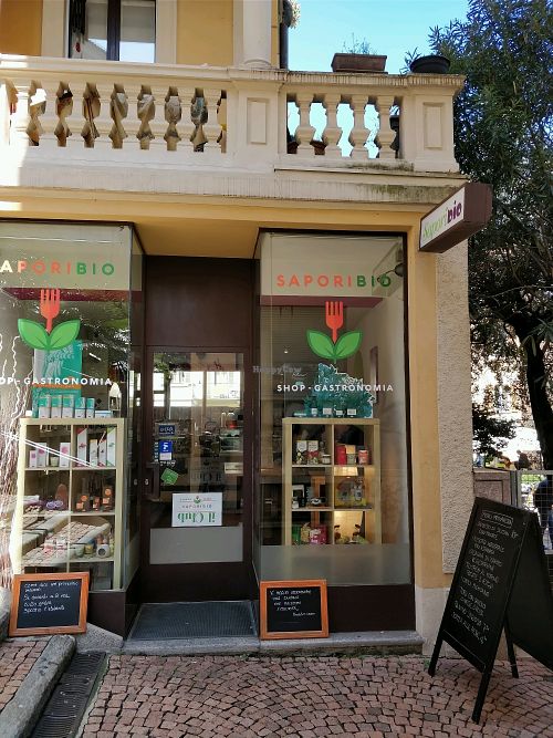 Cafe Street View at SaporiBio in Lugano