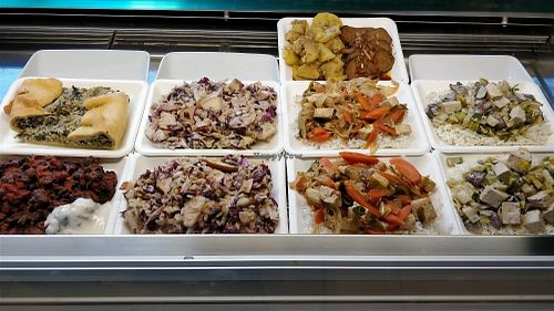 today food selection at SaporiBio in Lugano