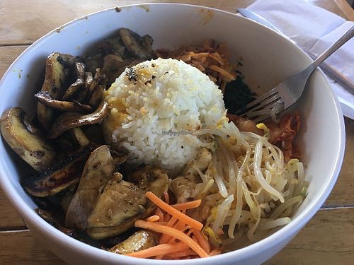 Mushroom Bibimbap (large)
 at Gogi Kitchen at C&C in Castle Rock
