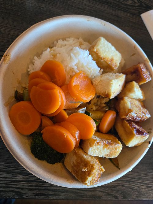 Hibachi tofu at Katana Kitchen in Statesville