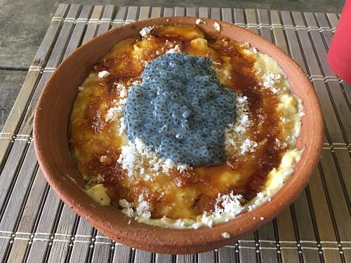 local Sri Lankan porridge at Cafe Durga in Unawatuna