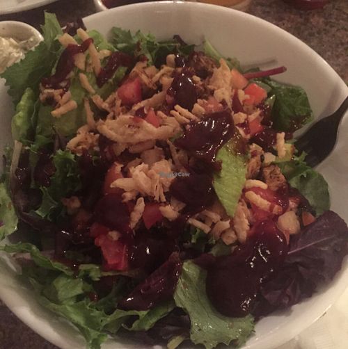 BBQ chicken Salad  at Garden to Grill in Sacramento