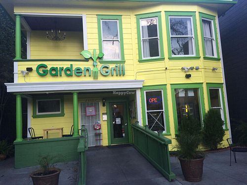 outside  at Garden to Grill in Sacramento