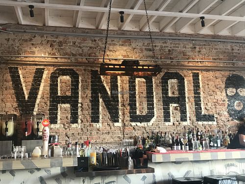 Funky bar at Vandal in Newtown