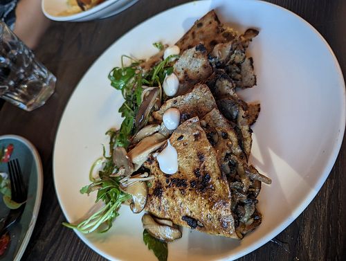 Mushroom tortilla at Vandal in Newtown