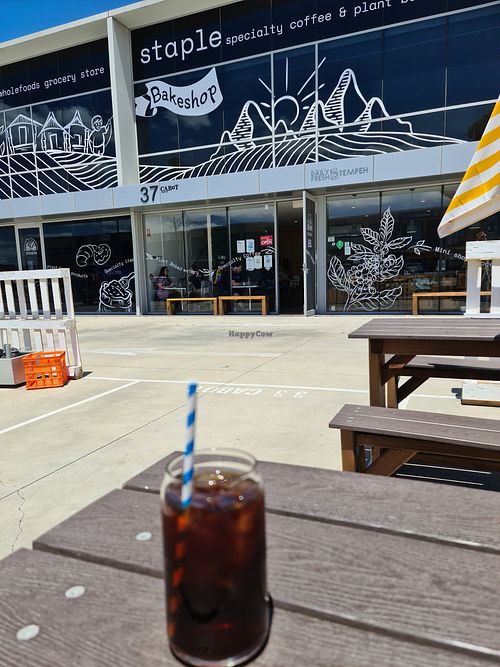 Cold brew, new outdoor seating at Staple in Altona