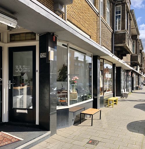 Front at 33rd Street Coffee in Rotterdam