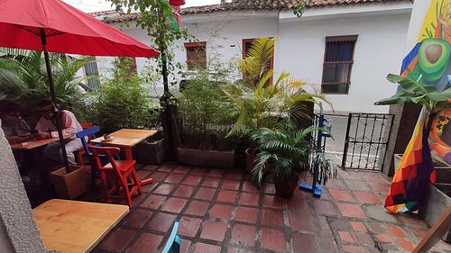 Terraza de la entrada at Madreselva in Bogota