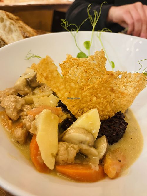 Seitan dish  at Dis Leur in Bordeaux