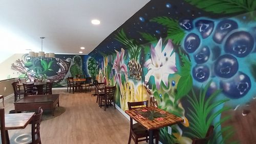 Upstairs dining area. at Annie O Loves in Charleston