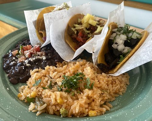 Taco plate   at Tacotarian - Downtown LV in Las Vegas