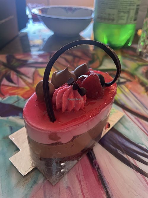 Fantastic vegan cake!   at Steinbrenner & Nyberg in Gothenburg