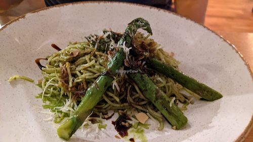 Linguine verde at Shrub in Chester