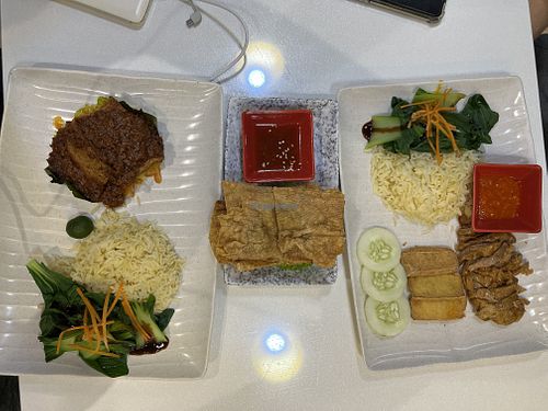 Total $17.80 #Veganuary at Red Apple Veggie Cafe 红苹果素食 - Fortune Centre in Central Singapore