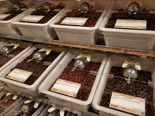 A wide range of chocolate at Scoop Wholefoods - Paya Lebar in Central Singapore