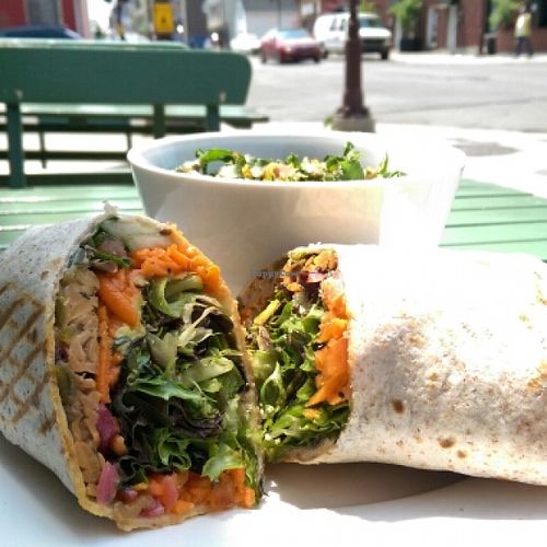 The Gong wrap at La Belle Verte in Gatineau