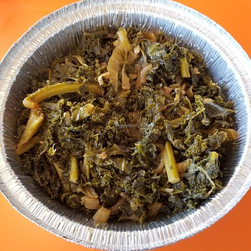 Kale collard green at The Rabbit Hole in Pompano Beach