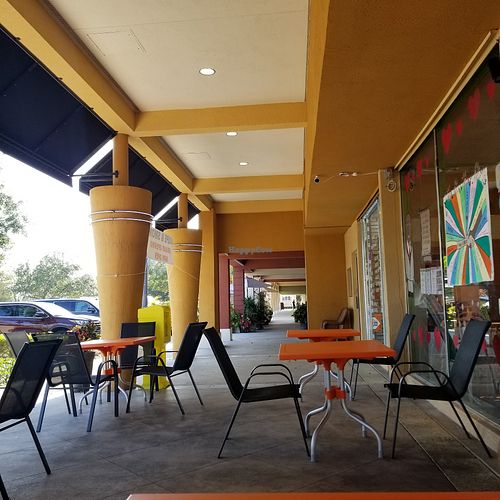 Tables at The Rabbit Hole in Pompano Beach