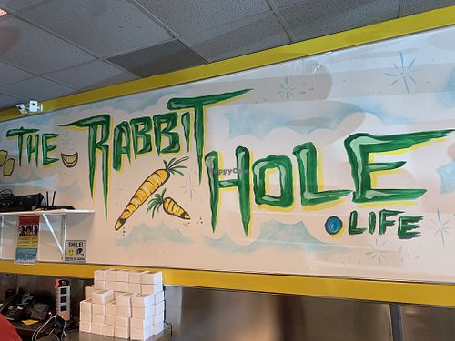 Mural inside restaurant 2  at The Rabbit Hole in Pompano Beach