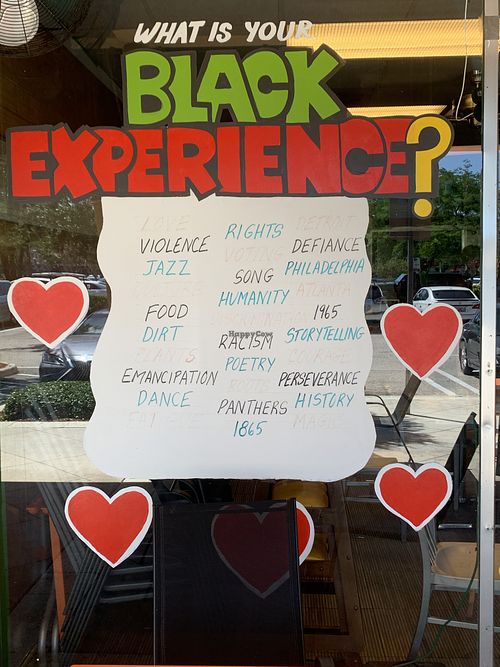 Restaurant window 2  at The Rabbit Hole in Pompano Beach