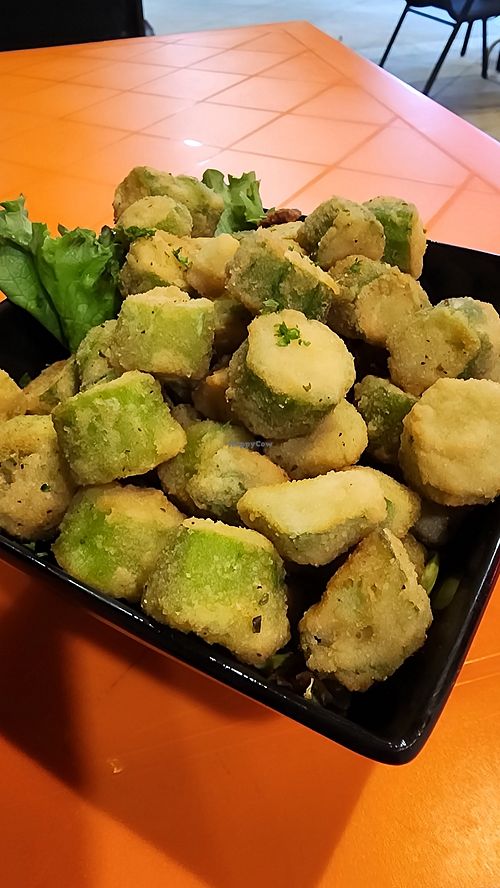 Fried okra at The Rabbit Hole in Pompano Beach