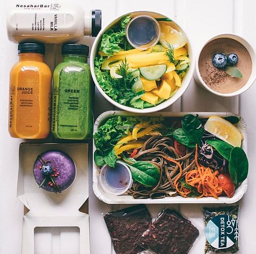 Menu for a day  at NesaharBar in Irkutsk