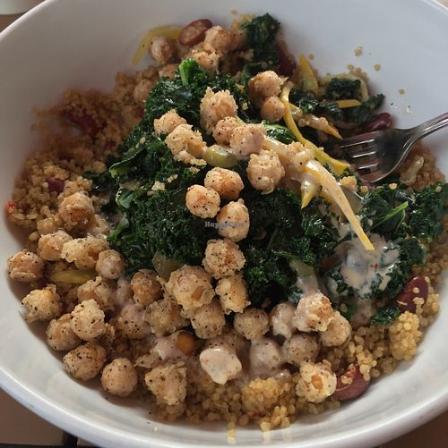 Kale and Quinoa!! Wednesday de happy hour! :) at The Cafe at Books and Books in Miami Beach