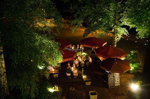 summer evening at La Petite Galerie in Paderborn
