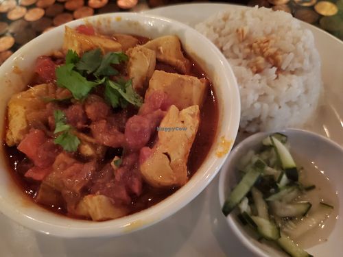 Tofu curry at Top Burmese in Beaverton