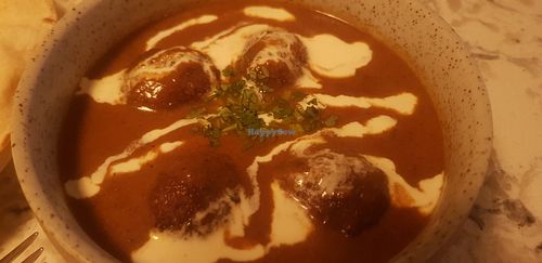Methi Malai Kofta at Mango Vegetarian in Wetherby