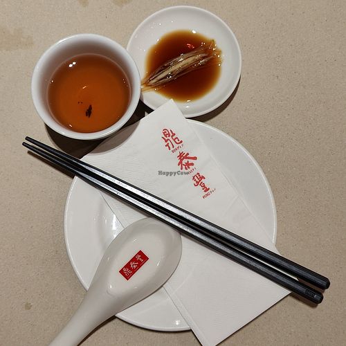 Cutlery at Din Tai Fung 鼎泰豐 - City Square Mall in Central Singapore
