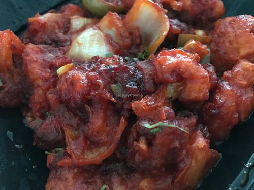 Cauliflower- chilly gobi at Dosa & Chaat in Gaithersburg